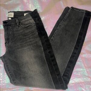 Frame Denim Le High Skinny Tuxedo Coated Jeans 149.